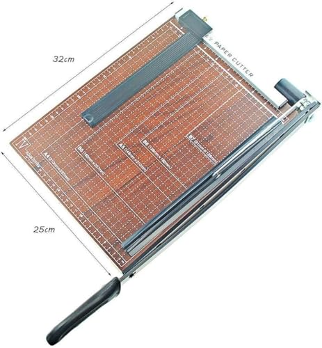 Photo Paper Cutter, A4 Paper Cutter 12 Inch Paper Cutter with Automatic Safety Protection Paper Cutter (Colour: Brown)