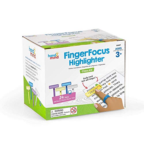 hand2mind FingerFocus Highlighter (24 Pack)