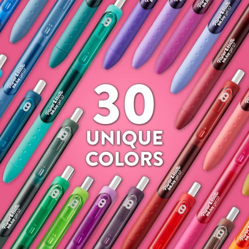 Paper Mate InkJoy Gel Pens, Retractable, Medium Point (0.7 mm), 36 Count - Office Supplies, Smooth, Colorful Ink