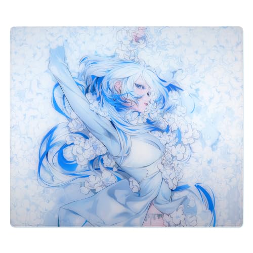 X-Raypad NOD 2mm Slim Glass Mousepad,Ultra-High Precision Mouse Pad with Perfect Speed and Control Capability, Consistent X and Y Glide, Designed for Fps Players with Low DPI Requirements