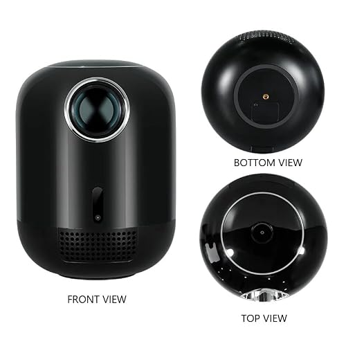 Smart Projector 200ANSI 4K 1080p Android Support 2.4G&5G Home Cinema Outdoor Portable Proyector