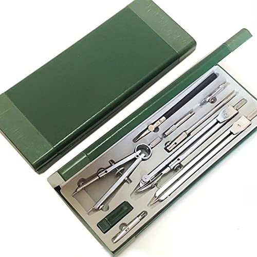 Compass, Circular Gauge Set Geometry Kit Drawing Instruments Drawing Compass Tools Circle Gauge Set，