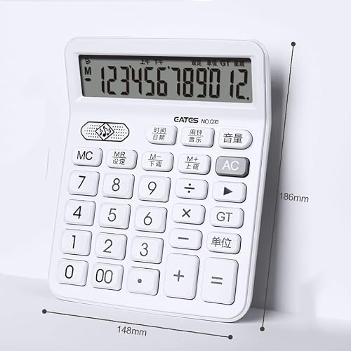 Calculator Voice 12 Bit Large Screen Personalized Finance Office Computer