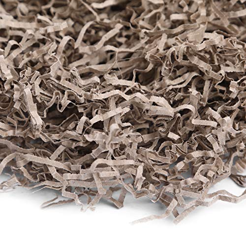 Creative Deco 2.20 lbs ECO Kraft Shredded Tissue Paper | Basket Box Hamper