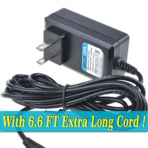 PwrON 6.6 FT Cable AC to DC Adapter for Panasonic KX-A422 KXA422 VoIP Phone, Panasonic KX- UT670 Bluetooth VoIP Executive SIP Hosted IP Phone Power Supply Cord