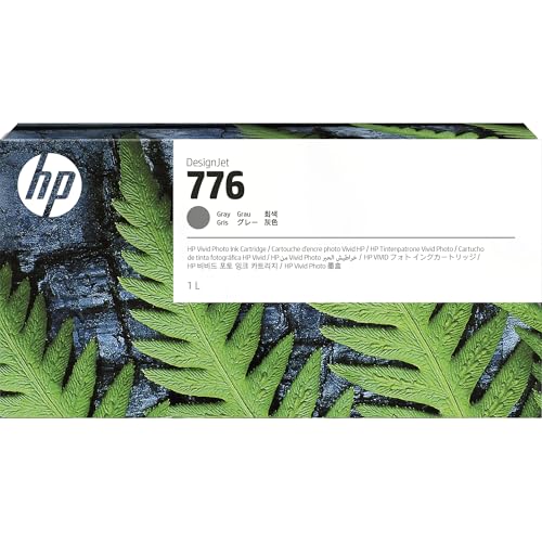HP 776 DesignJet Gray Ink Cartridge, 1XB05A