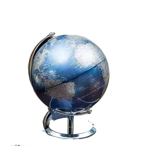 JDXQBLD World Globe 14/20/23cm English Globe World Map Teaching Demonstration Office Study Desktop Living Room Home Decoration Office Supplies Globe
