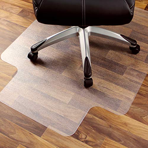 Ultimat Polycarbonate Lipped Chair Mat for Hard Floor - 48" x 60"