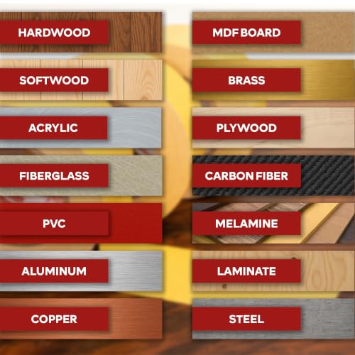 XFasten Bulk Double Sided Woodworking Tape 1-inch 1,296-Feet Total (12-Pack) Residue-Free Woodworking Tool for CNC Routing Machine, Removable Double Sided Tape for Woodworking Router Template