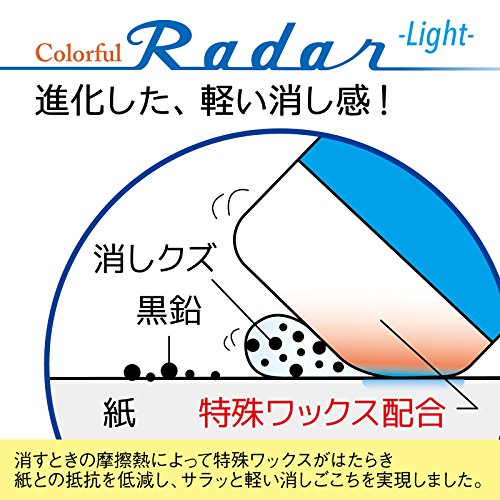 Seed Eraser Colorful Radar Light 60 EP-KL60-40P