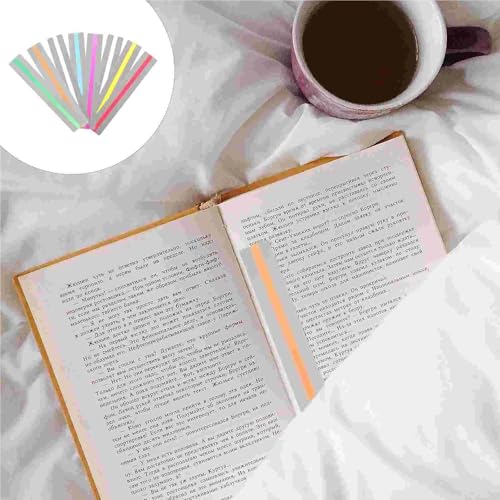 Guided Reading Strips 300 PCS Guided Reading Articles Strips Page Marker Ruler Comics Dyslexia Bookmark for Students