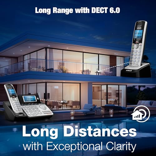 VTech DS6151-2 2-Line Expandable Cordless Phone System, 2 Handsets