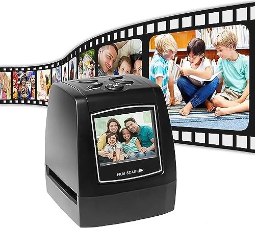 Slide Scanner,Negatives Film and Slide Digitizer with 2.36" LCD Color Screen,135mm Films Negatives & Slides
