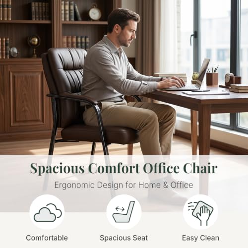 HAPPYMONT Waiting Room Chair Set of 2, Reception Guest Chair