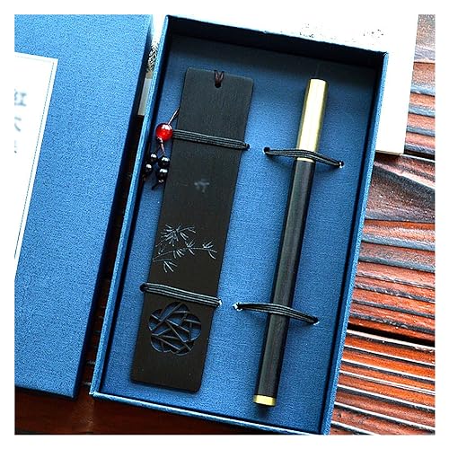 SEUOKMN Signature Pen Bookmark Set Carved Out Classical Chinese Literature