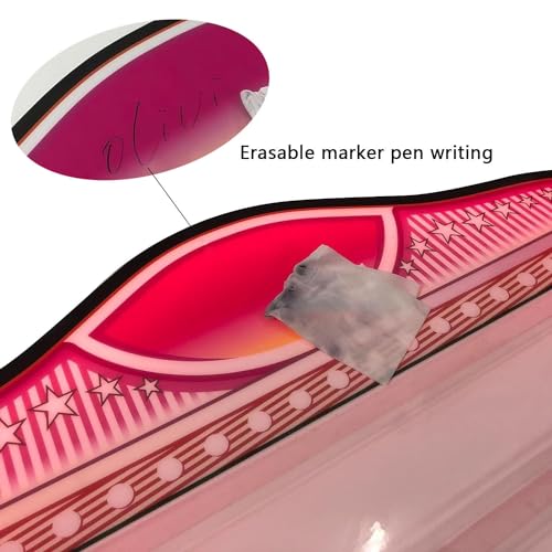 AUTUMFLATGAO LED Letter Bottle Presenter, Color Lighted Display, Bottle Service Sign, APP Edit Your Own Rolling Message, Club Signs for Bottle Service