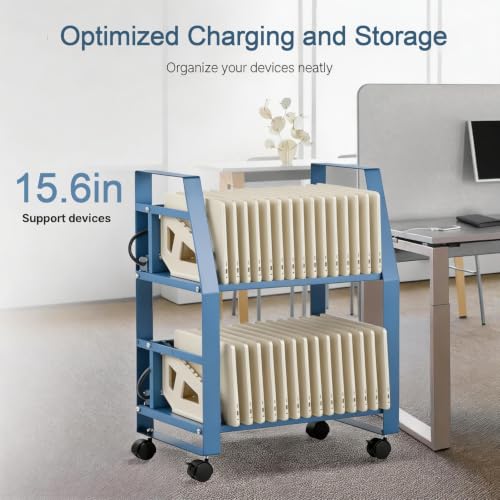 Garvee 32 Device Laptop Charging Cart/Station for Chromebook/Classroom