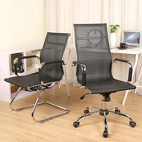 Office Chair,Swivel Office Computer Desk Chair, Fabric Comfortable Seating Back Rest Breathable Mesh Ergonomic Study Desk Chair