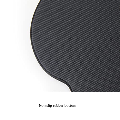 AFPSDLFJDLS Pad Mat Office Mice Pad Rubber Home Computer Mat(White-Patch Five-Pointed star4)