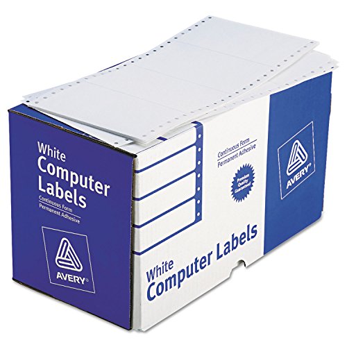 AVE4076 - Averyreg Mailing Labels for Pin Fed Printers