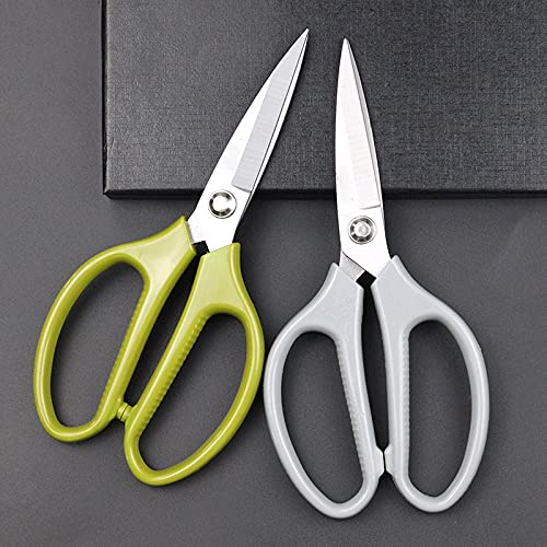 DSWMY Craft Scissors, Craft Scissors with Powerful Handle Multifunctional Kitchen and Office Sharp Cutting Tool