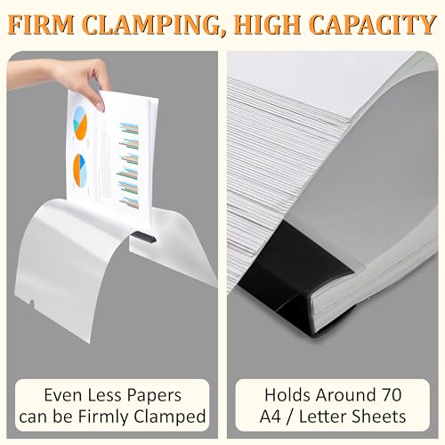 50 Pack Report Covers with Sliding Bar Clear Plastic Presentation Folders