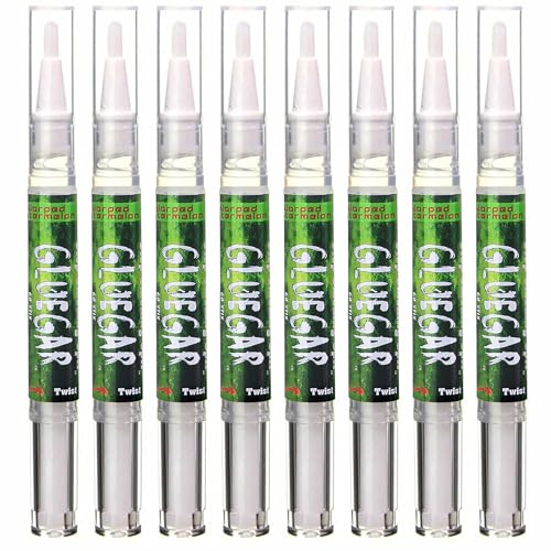GlueGar- Rolling Glue 3Ml Brush Pen (8 Pack 3Ml Go Stix Warped Watermleon)