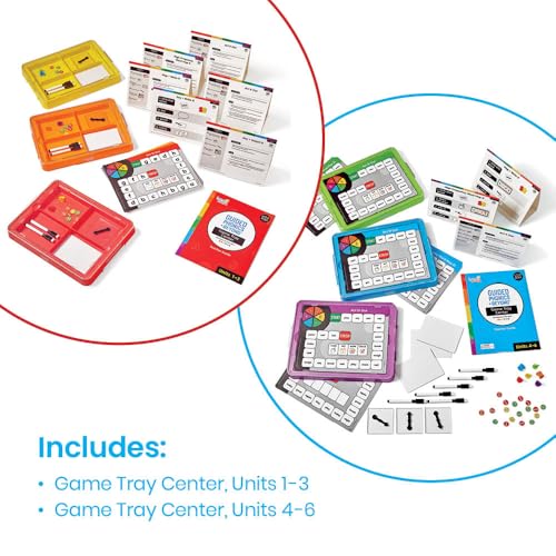 hand2mind Guided Phonics + Beyond Game Tray Center, Units 1-6
