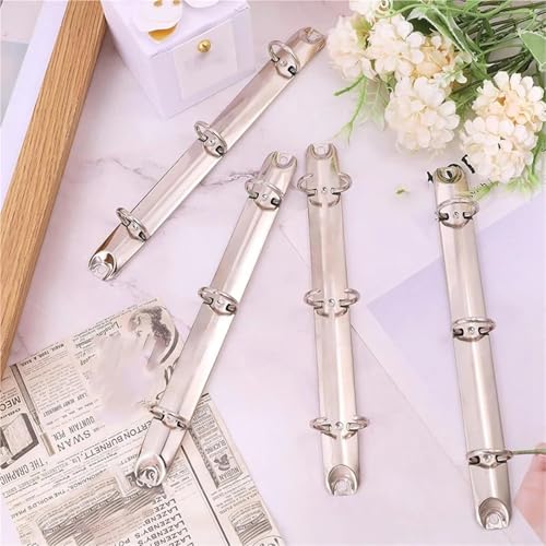 Ring Binder Mechanism Pack Of 10 For A5 Notebook 3-Ring Loose Leaf Spine Combs