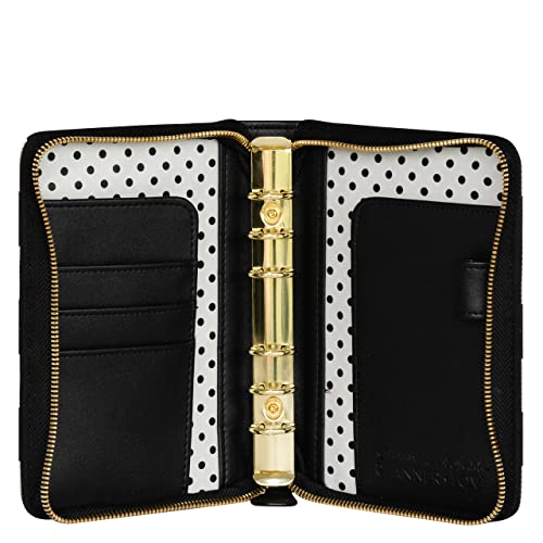 FranklinCovey - Miranda Simulated Leather Zipper Binder (Pocket, Striped)