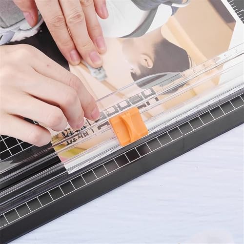 Paper Trimmer Guillotine Straight Compact Paper Trimmer for Laminated Paper and Craft Projects for Classrooms and Schools
