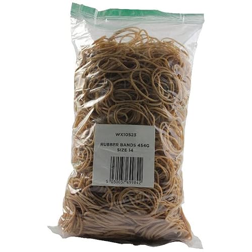 White Box® 454G Size 14 Rubber Bands
