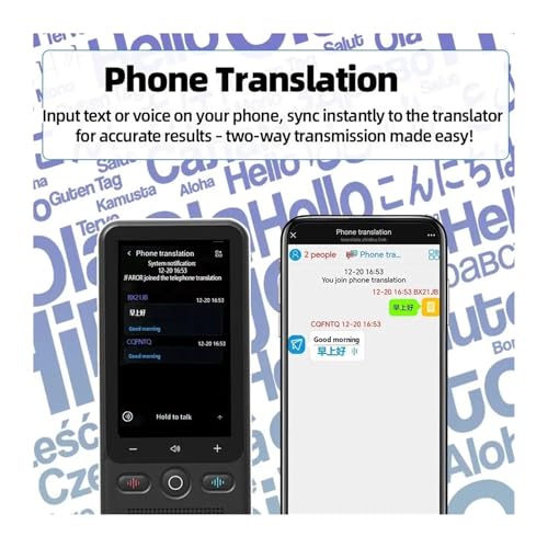 AI Translator 160 Online, 23 Offline Languages, translate Chats, GPT 16GB, Voice, Photos, Travel, Study