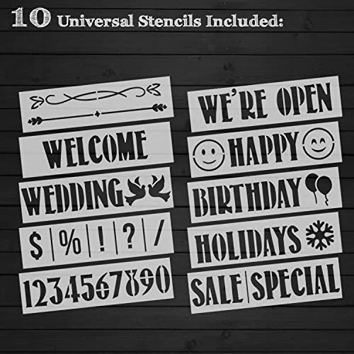 A Frame Chalkboard by HBCY Creations: 24x48 Solid Wood A-Frame Sign Black Double-Sided Magnetic Board, Chalkboard Menu Board, for Restaurants, Cafés, Weddings - Heavy Duty Hinges