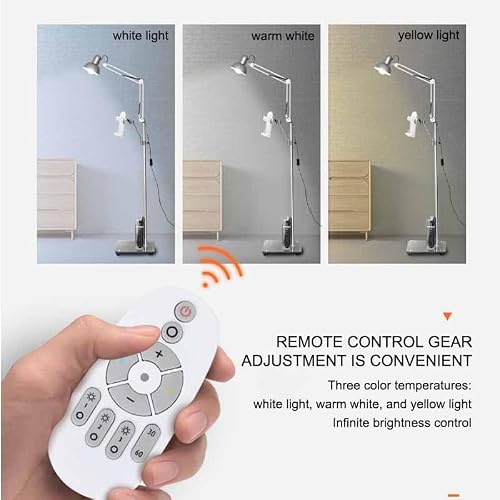 Qlbnxks Floor Phone Stand Overhead Video Recording, Universal Floor Stand with Height Adjustment, 360° Rotating Cookbook Sheet Music Stand, Adjustable Floor Stand B(Size:Top Configuration)