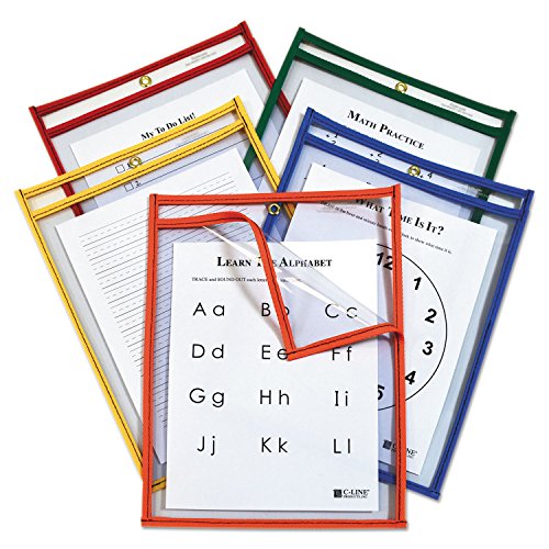 CLI42620 - Reusable Dry Erase Pockets