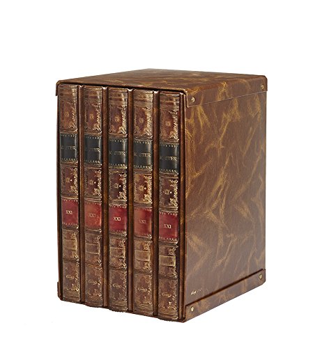 Pardo 232506 – Pack of 5 Folders Foolscap, 2 Rings 25 mm, Brown