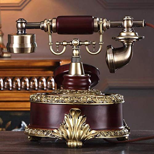 QUANGJN Corded Phone with Speakerphone/Vintage Decorative Telephones Landline Phone/Antique Phone
