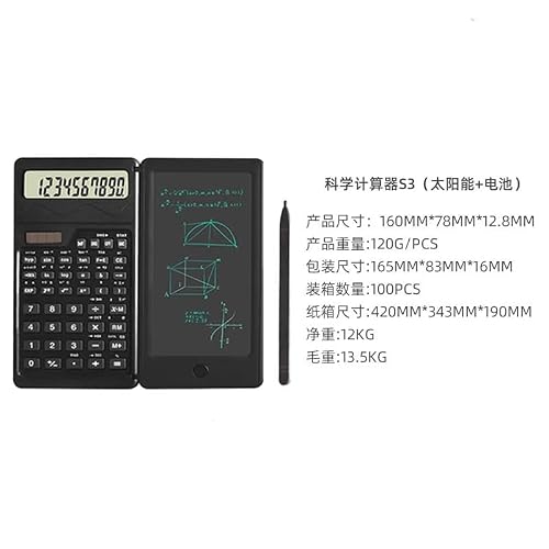 Calculator Solar Handwriting Board Calculator Student Office Business Portable Scientific Function lab Scientific Calculation