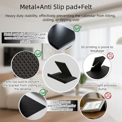 Metal Stand Fit for Skylight Calendar Max 27 inch