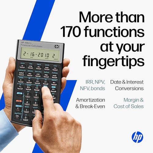 HP 10bII+ Financial Calculator for College and High School, SAT AP PSAT