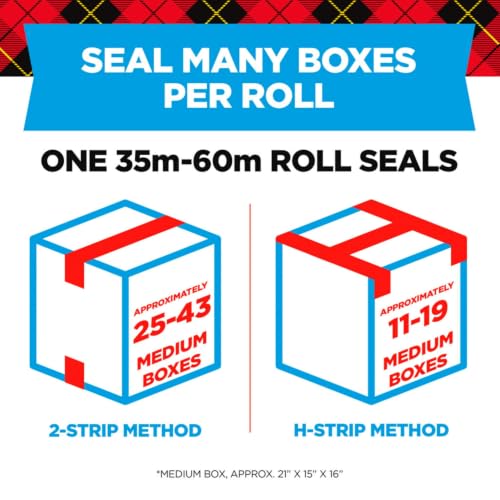 Scotch 38506DP3 3850 Heavy-Duty Packaging Tape, 1.88-Inch x 54.6yds, 3-Inch Core, Clear, 6/Pack