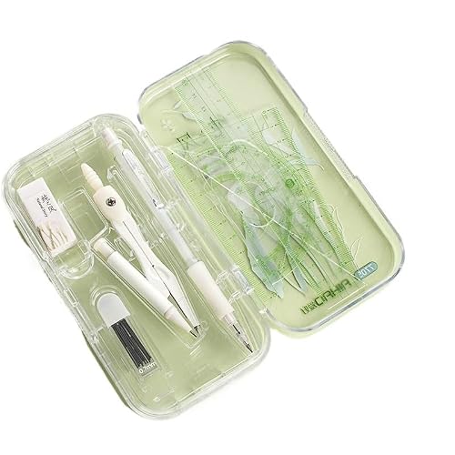 QVEZPRYX Set Eight Stationery Items of Compasses