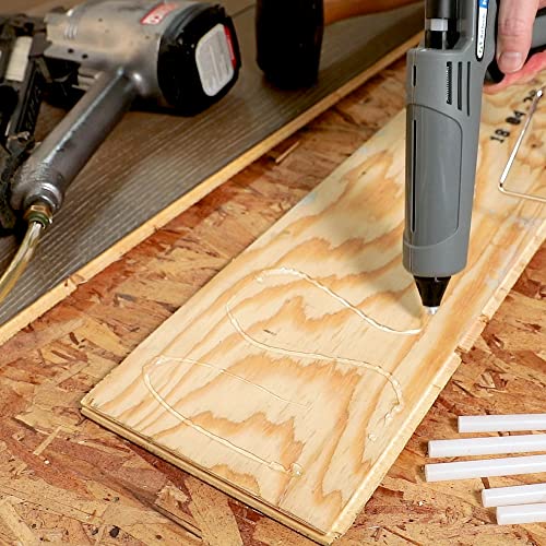 AdTech Professional High-Strength Industrial Bond Hot Glue Sticks – 10" Full Size, Clear, High Temp, Fast 20-Second Set Time, Strong Adhesion to Most Materials, 5 lb Box