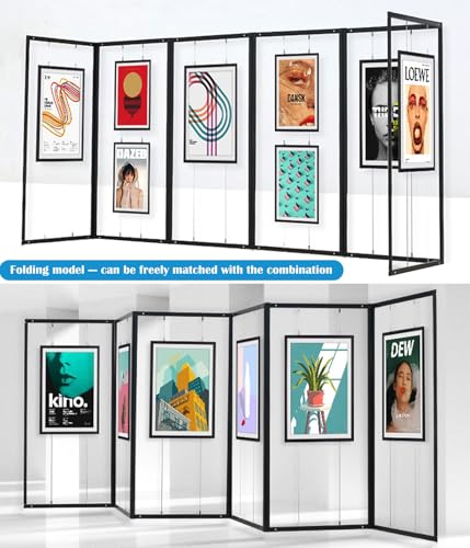 Innovz Car Show Promotional Poster Stands for Display, Folding Marketing Exhibition Holder Banner Stand, Publicity Work Presentation Board, Event Booth Decoration(1pc,60x150cm(23 5/8"x59"))