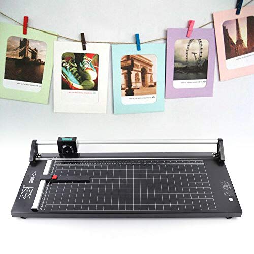 24/36 Inch Manual Rotary Paper Trimmer Precision Photo Paper Cutter for Craft Paper, Photo, Coupon, Label and Cardstock (24")