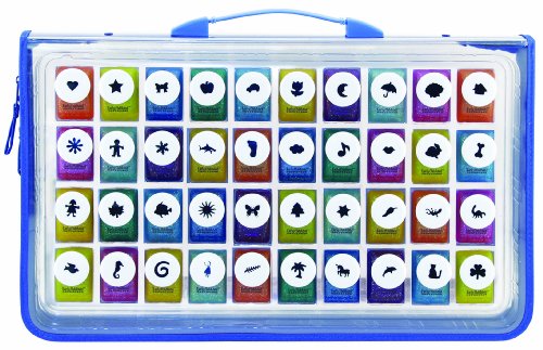 ECR4Kids Shapes and Designs Kraft Paper Punch Set, 40 Pieces