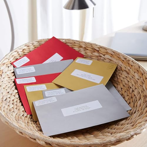 DYMO Authentic LabelWriter Large Address Labels | 36mm x 89mm | 24 Rolls of 260 Easy-Peel Labels (6240 Labels) | Self-Adhesive | for LabelWriter Label Makers