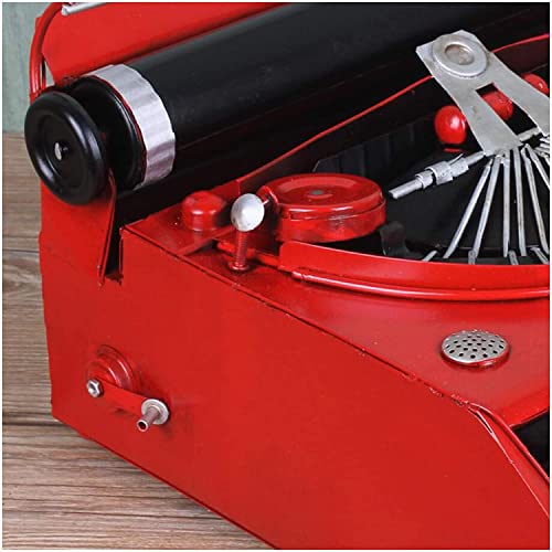 K99 Vintage Typewriter Model - Retro Metal Typewriter - Retro Handicrafts Antique Typing Machine Model, for Home, Bar Decoration, Movie Props