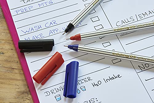 edding 89 Office Liner EF Pen - Black (Pack of 10)